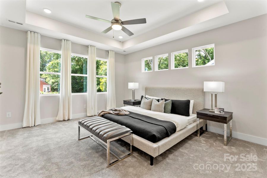 Furnished interior view inside a new home in , Gastonia (Image 16).