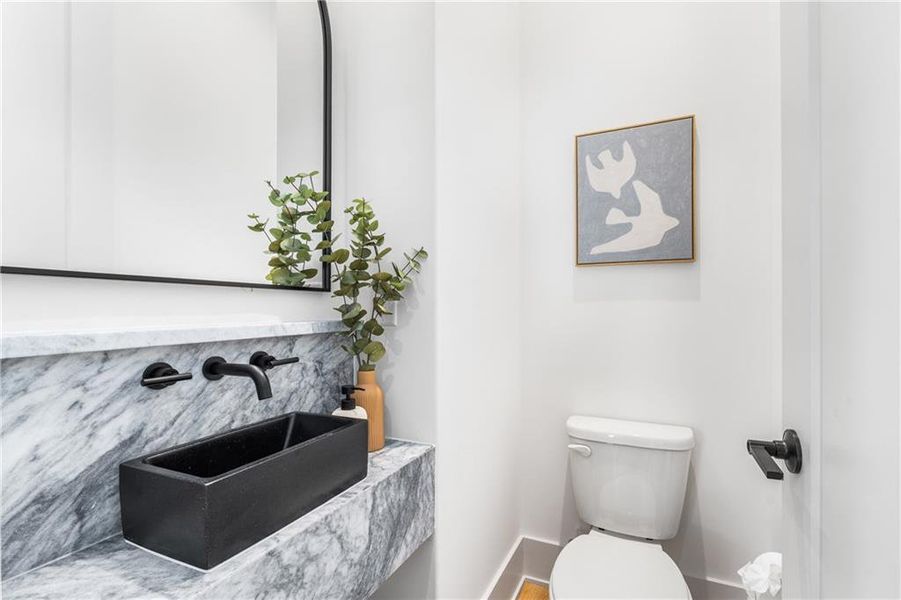 Furnished interior view inside a new home in , Atlanta (Image 36).