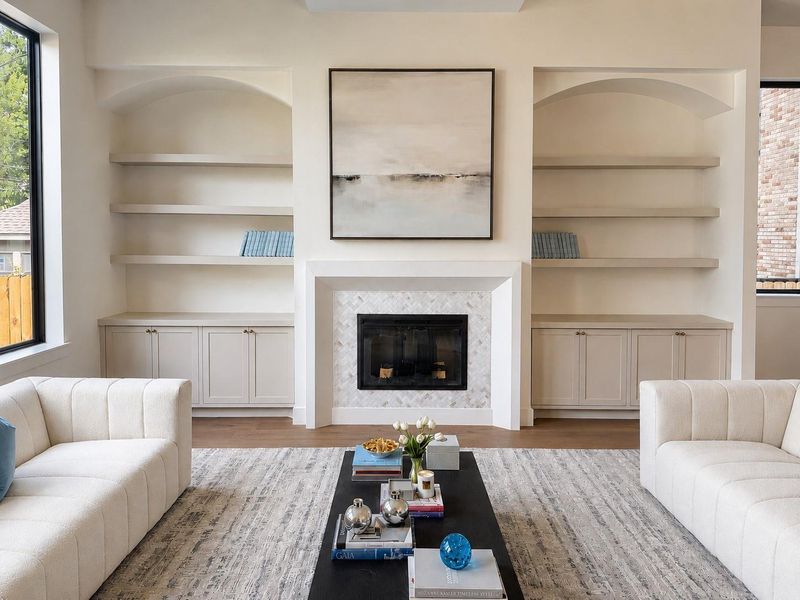 Furnished interior view inside a new home in , Houston (Image 17).