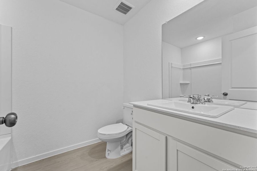 Furnished interior view inside a new home in Friendship Oaks: Watermill Collection, Fredericksburg (Image 7).