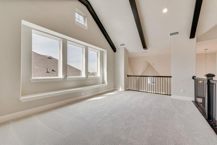 Spacious, unfurnished interior of a new home in Monterra, Fate (Image 38).