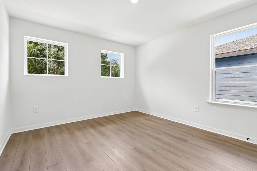 Representative unfurnished interior of a home built from the Florence by Hartizen Homes in Estes Reserve, Eustis (Image 94). Representative unfurnished interior of a home built from the Florence by Hartizen Homes in Estes Reserve, Eustis (Image 94).