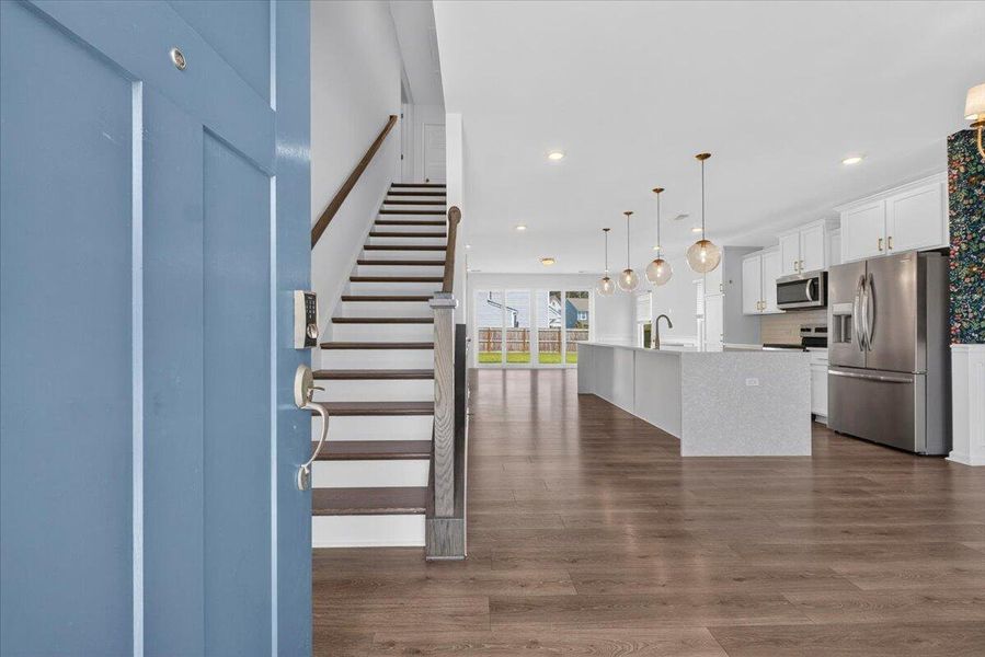 Spacious, unfurnished interior of a new home in North Creek at Nexton, Summerville (Image 25). Spacious, unfurnished interior of a new home in North Creek at Nexton, Summerville (Image 25).