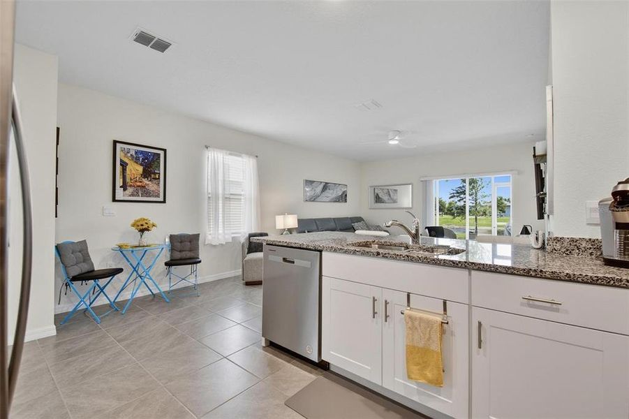 Furnished interior view inside a new home in , Ormond Beach (Image 13). Furnished interior view inside a new home in , Ormond Beach (Image 13).