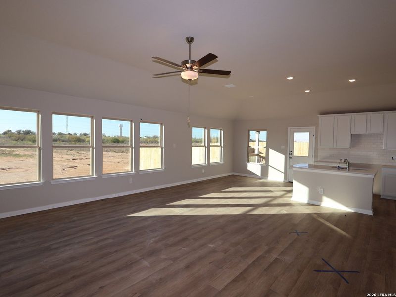 Spacious, unfurnished interior of a new home in Hickory Ridge, Elmendorf (Image 28). Spacious, unfurnished interior of a new home in Hickory Ridge, Elmendorf (Image 28).