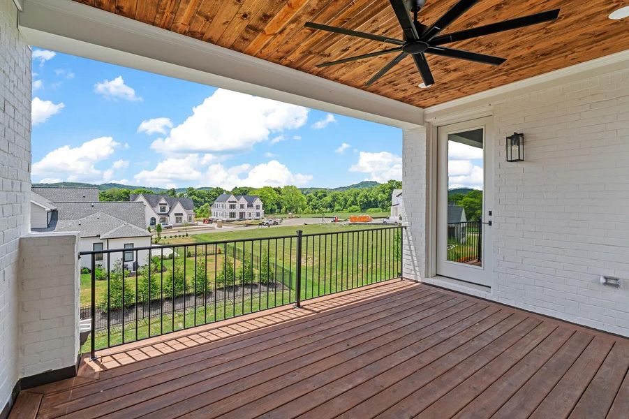 The Marabelle E Second Story Covered Porch The Marabelle E Second Story Covered Porch
