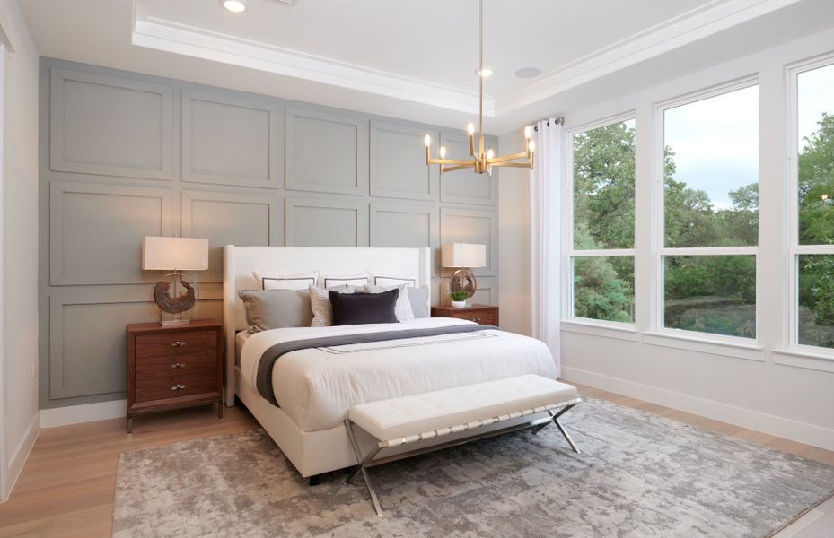 Representative furnished interior of a home built from the Stellar by Del Webb in Del Webb Austin at Lost Pines, Bastrop (Image 12). Representative furnished interior of a home built from the Stellar by Del Webb in Del Webb Austin at Lost Pines, Bastrop (Image 12).