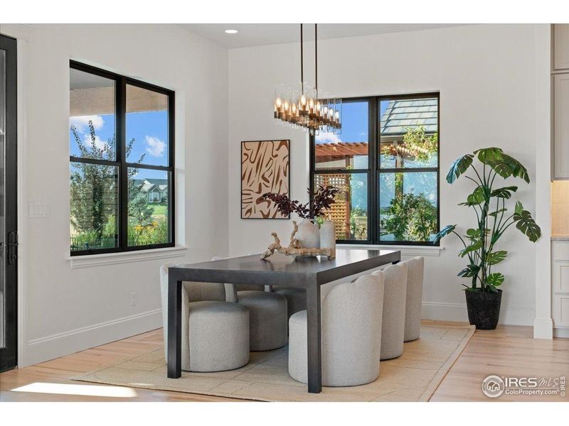 Furnished interior view inside a new home in , Berthoud (Image 9).