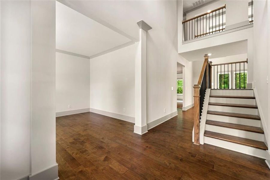 Spacious, unfurnished interior of a new home in Steeplechase, Hoschton (Image 28).