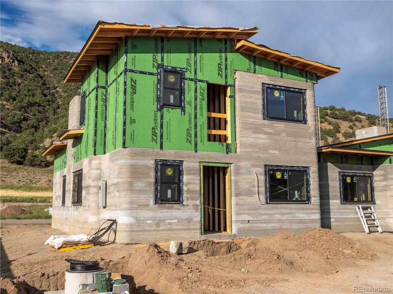 Front exterior of a new home in , Salida, CO, highlighting curb appeal (Image 2).