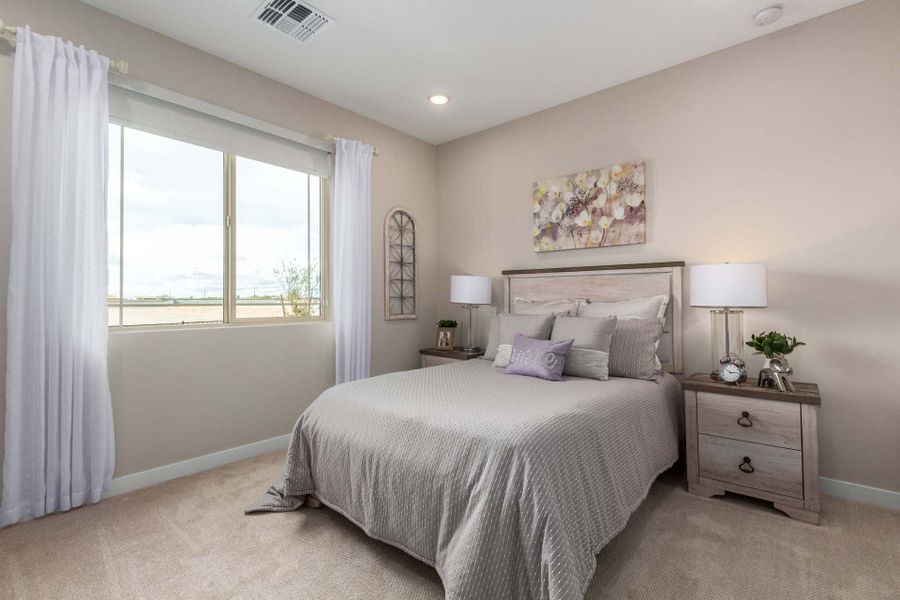 Bedroom 2 | Prescott | The Villages at North Copper Canyon – Valley Series | New homes in Surprise, Arizona | Landsea Homes