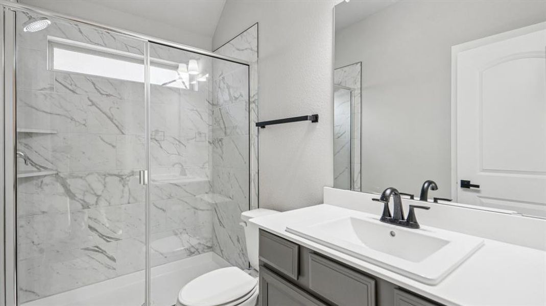 Furnished interior view inside a new home in Sycamore Cove, Hickory Creek (Image 18).