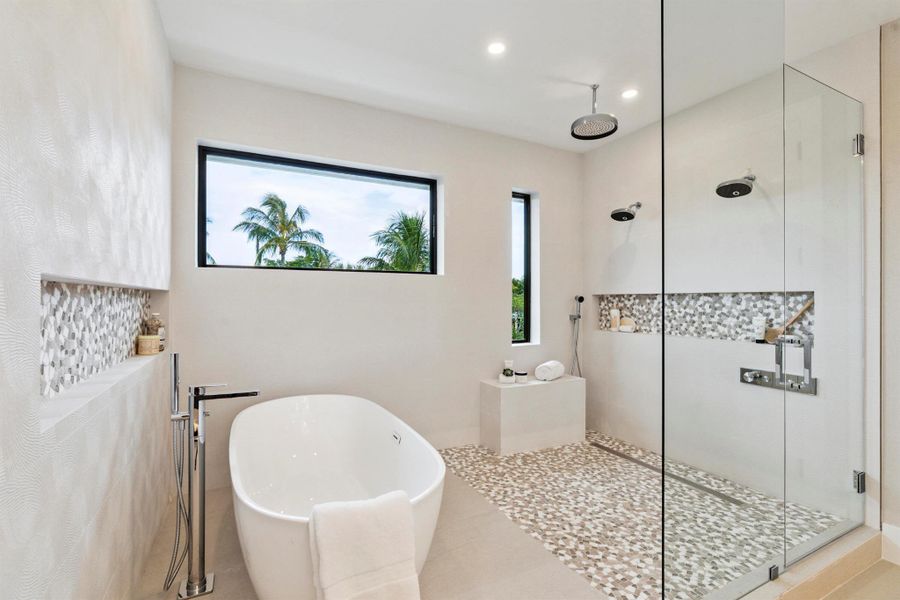 Furnished interior view inside a new home in , West Palm Beach (Image 12).