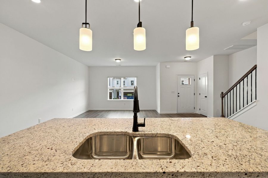 Close-up of interior finishes inside a home in Wilson Meadows, Clarksville (Image 11).