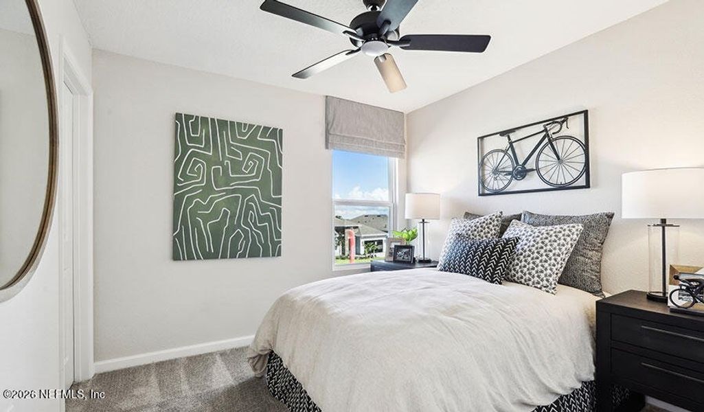 Furnished interior view inside a new home in , Jacksonville (Image 6). Furnished interior view inside a new home in , Jacksonville (Image 6).