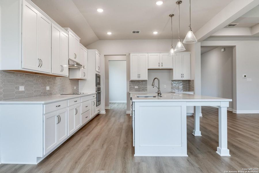 Furnished interior view inside a new home in The Heritage at Saddlebrook Ranch 70's, Schertz (Image 16). Furnished interior view inside a new home in The Heritage at Saddlebrook Ranch 70's, Schertz (Image 16).