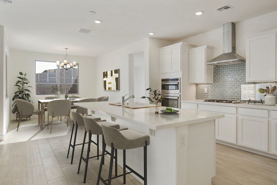 Furnished interior view inside a new home in Windrose V, Waddell (Image 5).