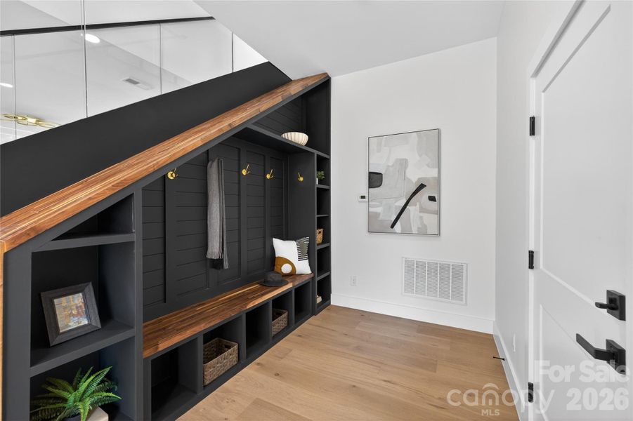 Furnished interior view inside a new home in , Charlotte (Image 31).