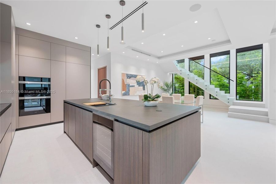 Furnished interior view inside a new home in , Miami (Image 45). Furnished interior view inside a new home in , Miami (Image 45).