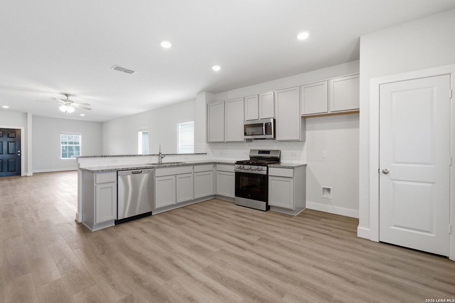 Furnished interior view inside a new home in Mesa Vista, Von Ormy (Image 7).