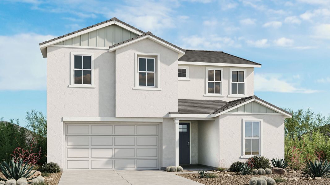 Representative exterior photo of a completed home built from the Triumph by Taylor Morrison in Ladera Trails, Peoria, AZ (Image 4).