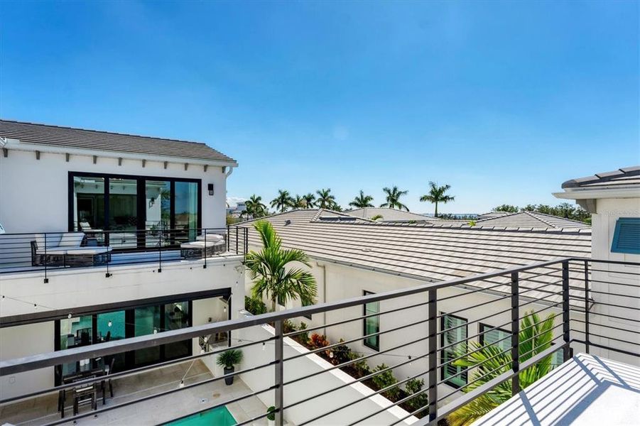 Exterior details and patio area of a home in Aqua Single Family Homes, Bradenton (Image 22).