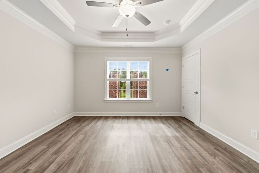 Spacious, unfurnished interior of a new home in Weybridge, Burlington (Image 38). Spacious, unfurnished interior of a new home in Weybridge, Burlington (Image 38).