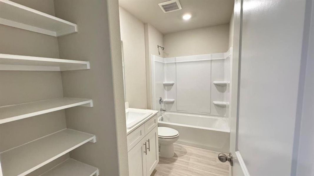 Furnished interior view inside a new home in Highlands at Chapel Creek, Fort Worth (Image 7).