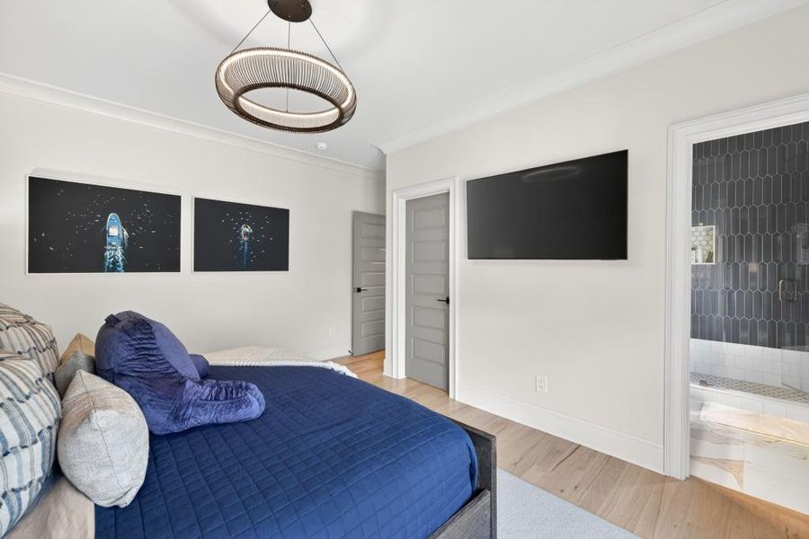 Furnished interior view inside a new home in , Braselton (Image 14).