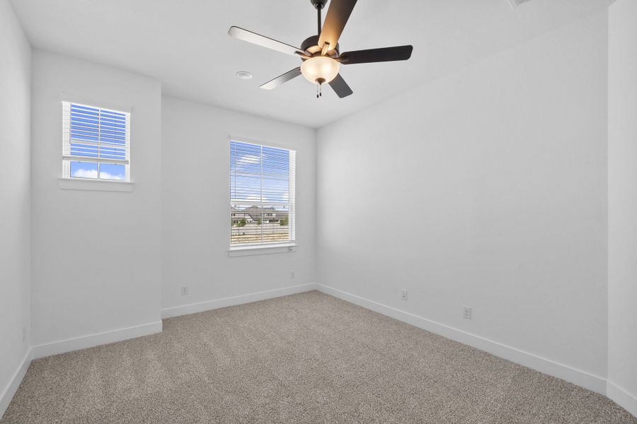 Spacious, unfurnished interior of a new home in Bridgeland, Cypress (Image 16). Spacious, unfurnished interior of a new home in Bridgeland, Cypress (Image 16).
