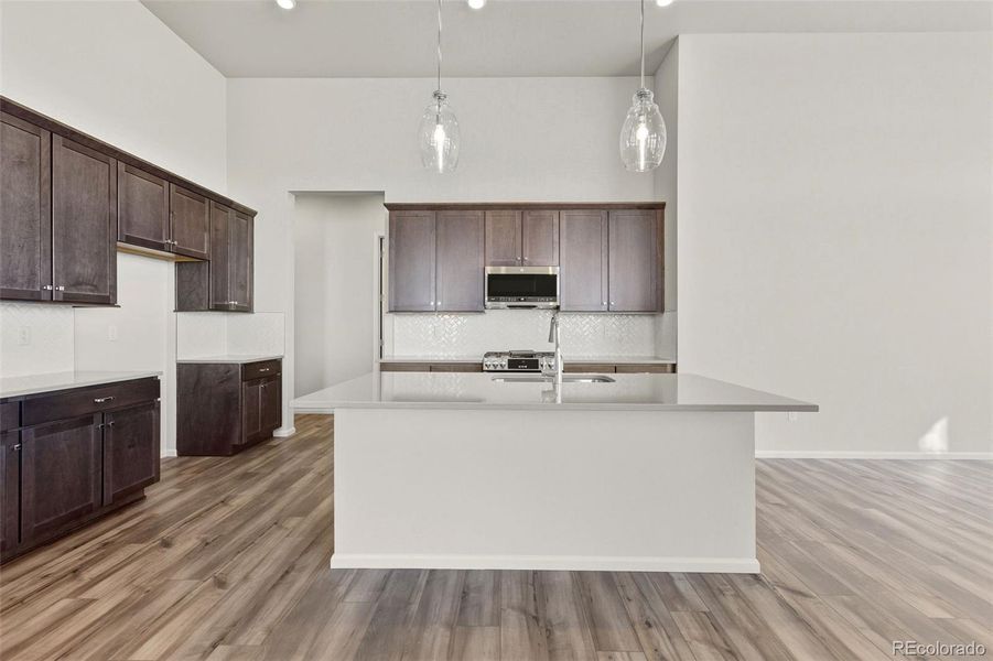 Furnished interior view inside a new home in Talon Pointe, Thornton (Image 10).