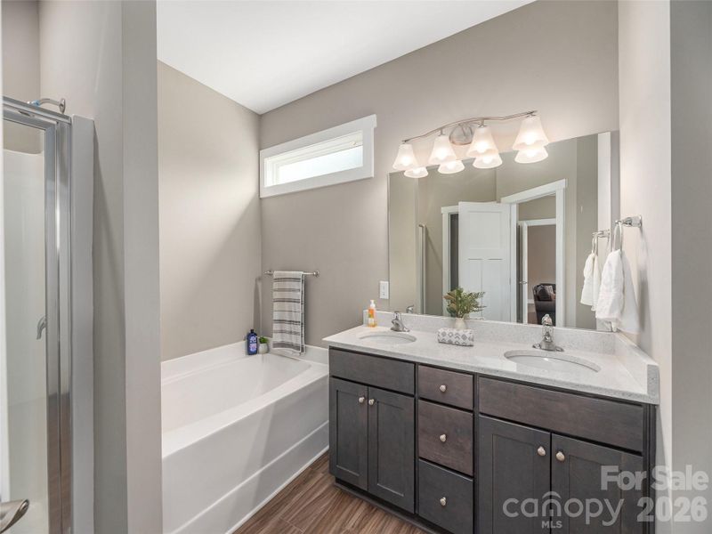 Furnished interior view inside a new home in , Fletcher (Image 9).
