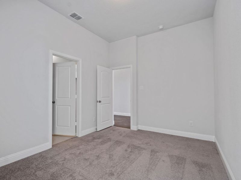 Representative unfurnished interior of a home built from the Weston by Landon Homes in East Village - Classic Series, Frisco (Image 42). Representative unfurnished interior of a home built from the Weston by Landon Homes in East Village - Classic Series, Frisco (Image 42).