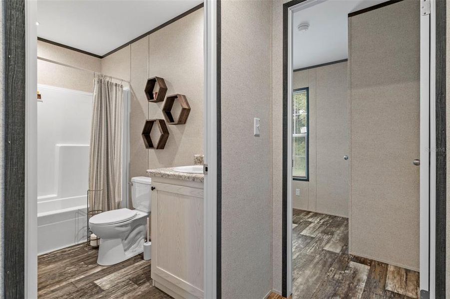 Furnished interior view inside a new home in , Webster (Image 17).