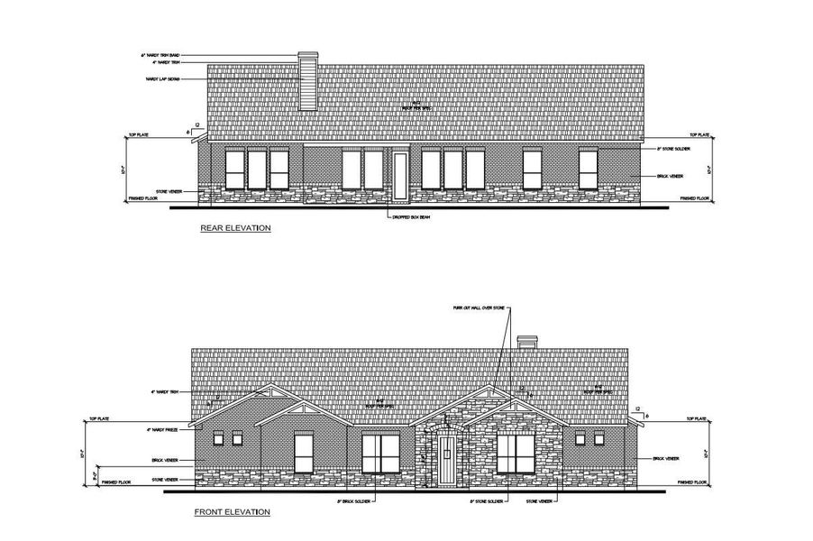 Front & Rear Elevation Front & Rear Elevation