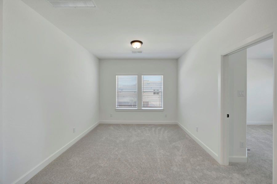 Spacious, unfurnished interior of a new home in Brookewater 55’ Homesites, Rosenberg (Image 33).