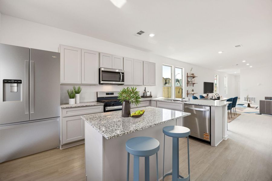 Furnished interior view inside a new home in Crosby Farms, Crosby (Image 7).
