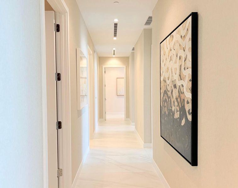 Gallery Hall From Main Area Leading To Bedrooms Gallery Hall From Main Area Leading To Bedrooms