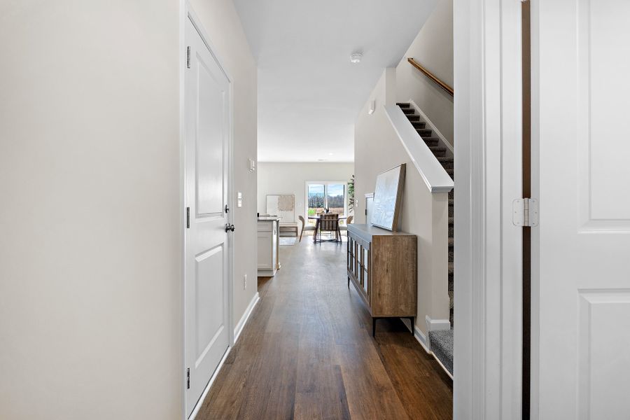 Spacious, unfurnished interior of a new home in Hunters Branch Townhomes, Hopkins (Image 19).
