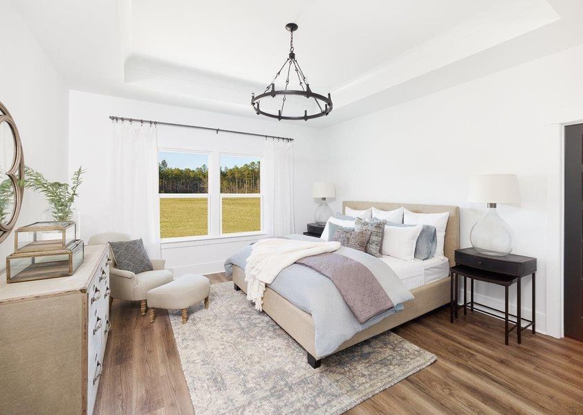 Furnished interior view inside a new home in Watson Hill, Summerville (Image 6). Furnished interior view inside a new home in Watson Hill, Summerville (Image 6).