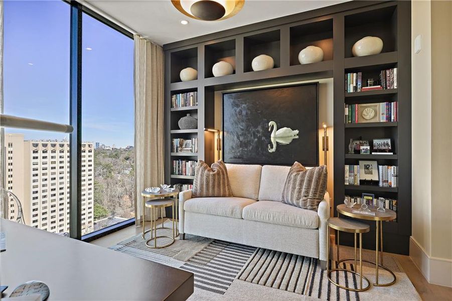 Furnished interior view inside a new home in The Dillon Buckhead, Atlanta (Image 41).