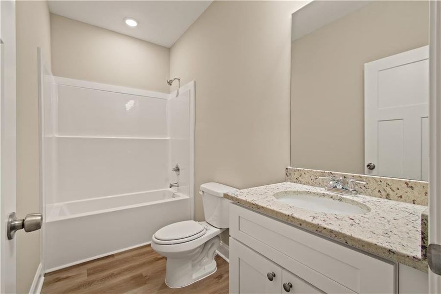 Furnished interior view inside a new home in , Dawsonville (Image 9).