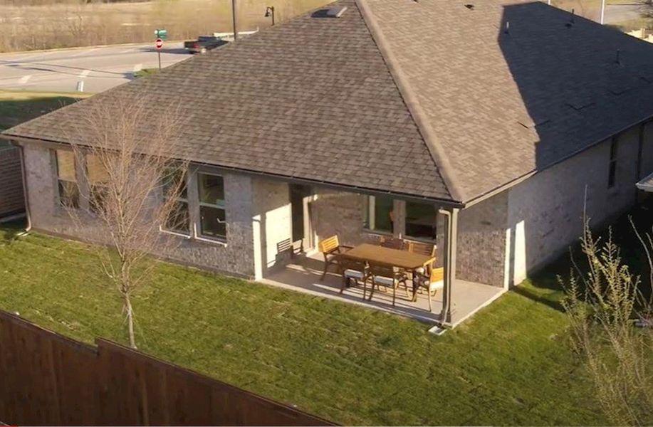 Teton Backyard and Covered Patio