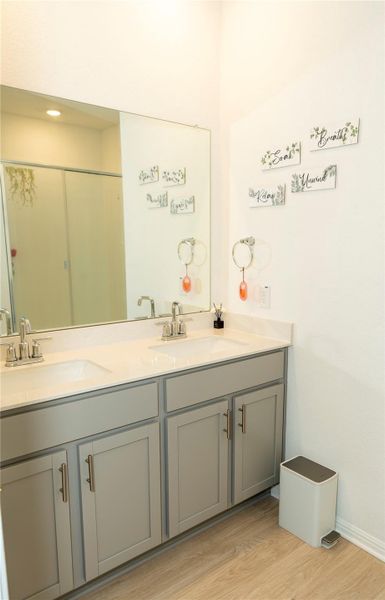 Furnished interior view inside a new home in Bar W Ranch, Leander (Image 7).