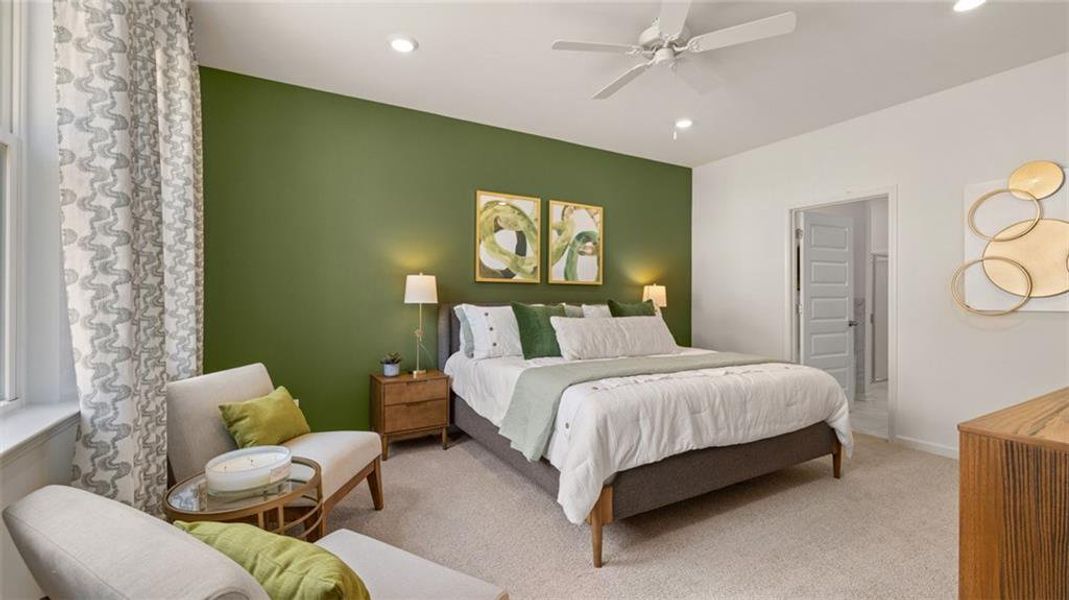 Furnished interior view inside a new home in Independence Villas and Townhomes, Loganville (Image 24). Furnished interior view inside a new home in Independence Villas and Townhomes, Loganville (Image 24).