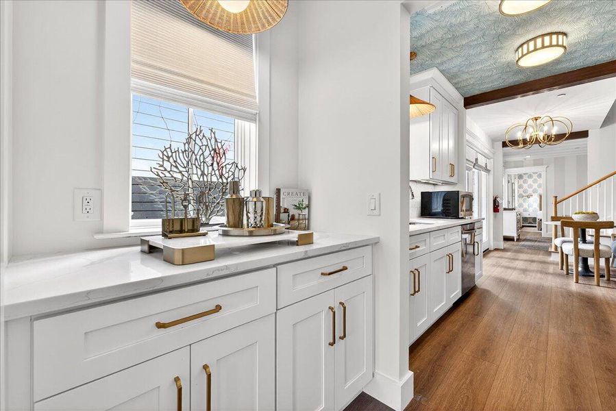 Furnished interior view inside a new home in , Charleston (Image 12).