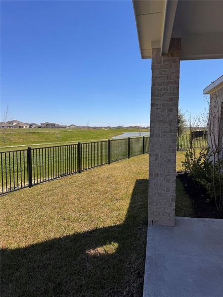 Exterior details and patio area of a home in River Ranch Trails, Dayton (Image 16). Exterior details and patio area of a home in River Ranch Trails, Dayton (Image 16).