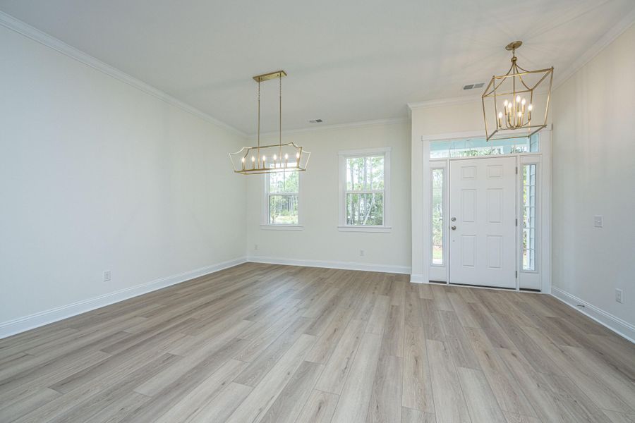 Spacious, unfurnished interior of a new home in , Awendaw (Image 20).