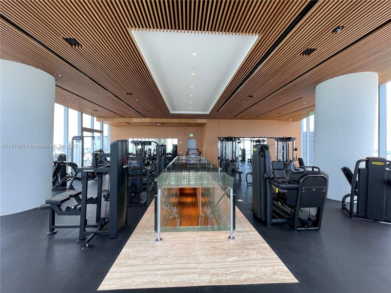 Furnished interior view inside a new home in , Miami (Image 8).