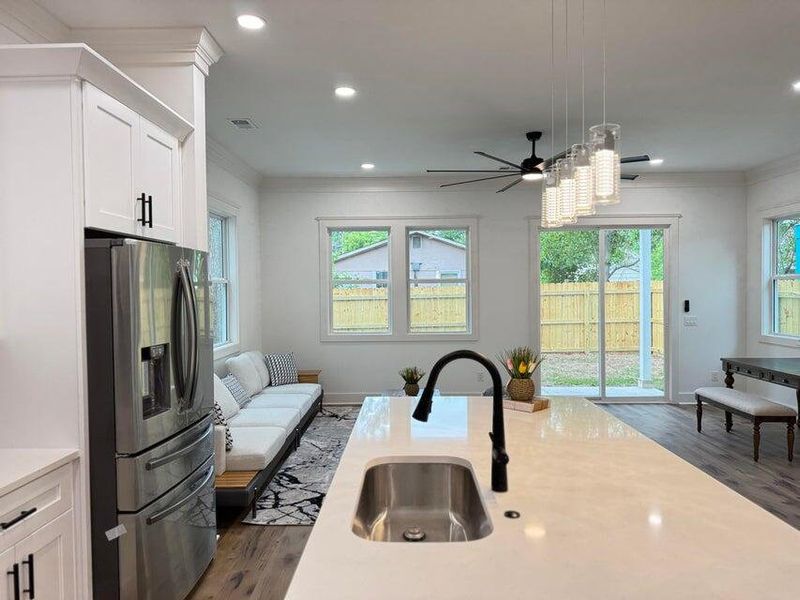 Furnished interior view inside a new home in , North Charleston (Image 33).